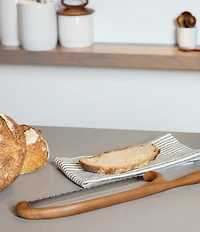 Nambe Breaking Bread Collection Serrated Knife