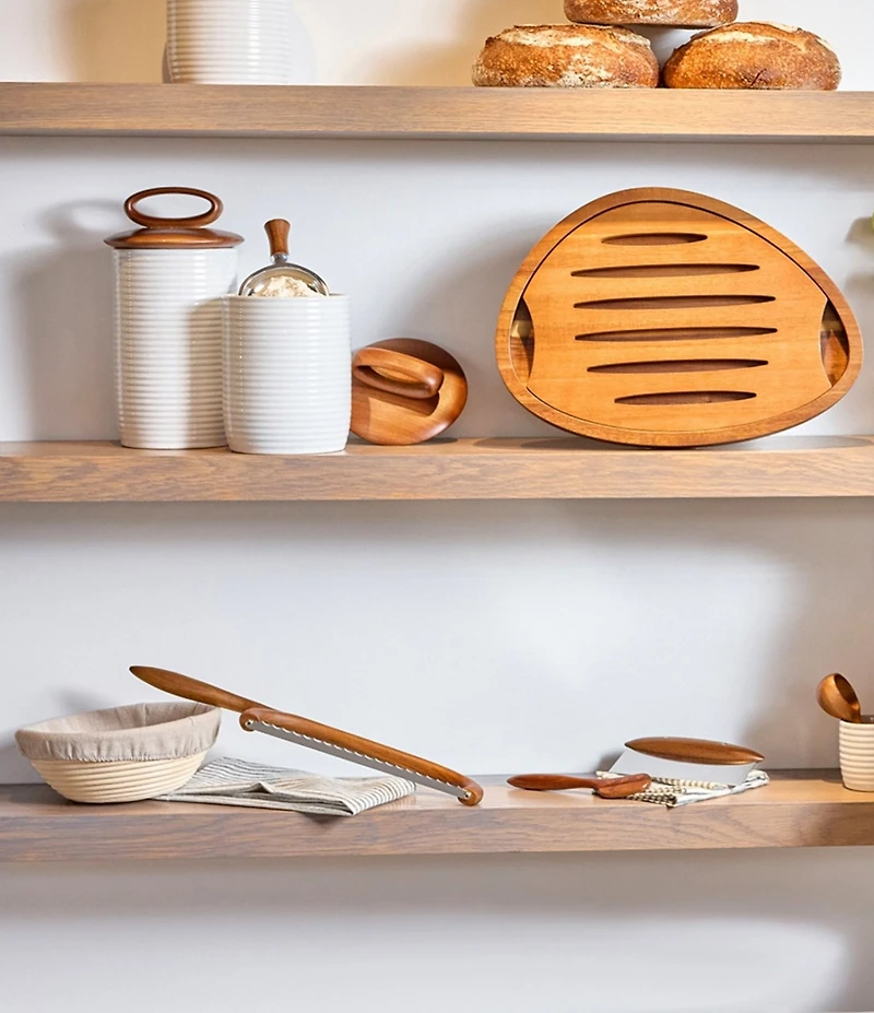 Nambe Breaking Bread Collection Serrated Knife