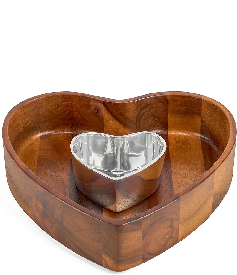 Nambe Eat Your Heart Out Chip And Dip