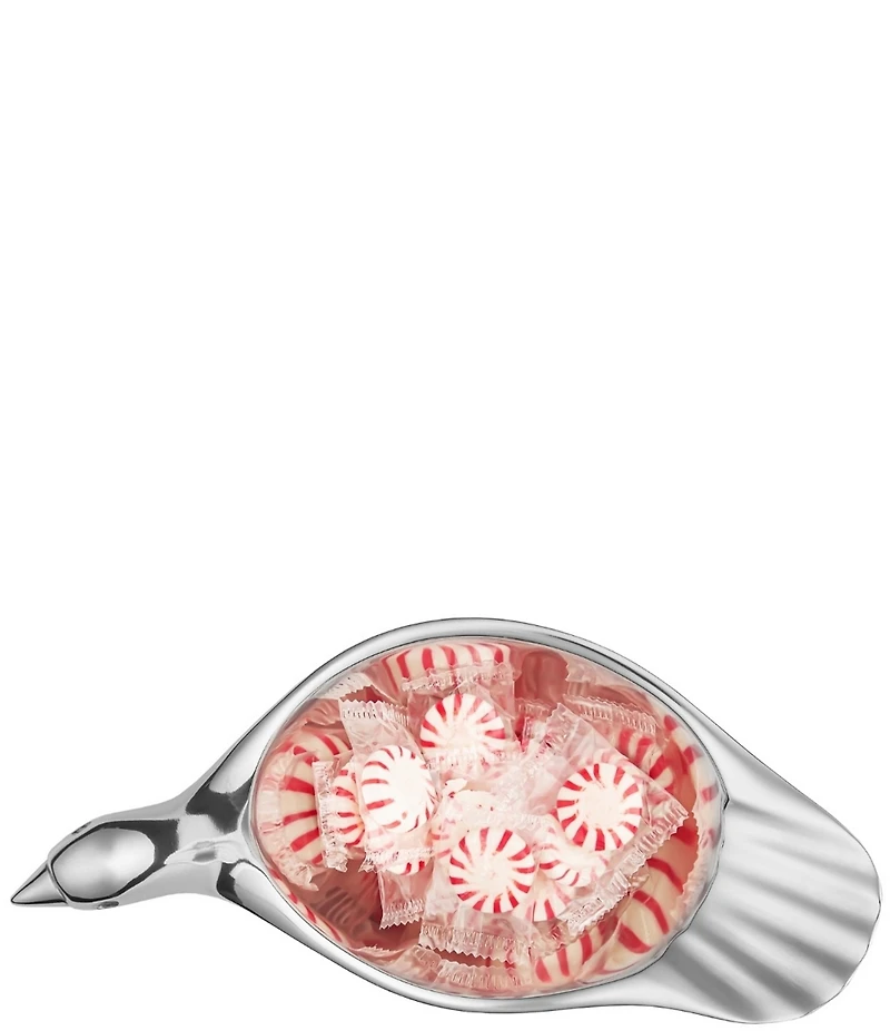 Nambe Holiday Dove Of Peace Bowl