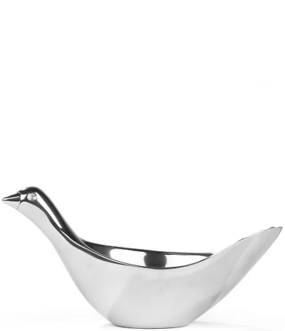 Nambe Holiday Dove Of Peace Bowl