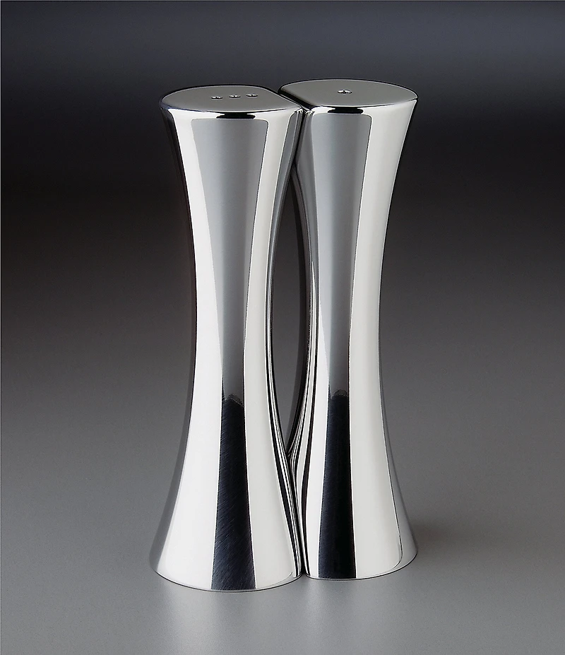 Nambe Kissing Salt & Pepper Shaker Set