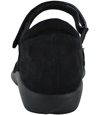 Naot Agathis Nubuck Suede Mary Jane Flats