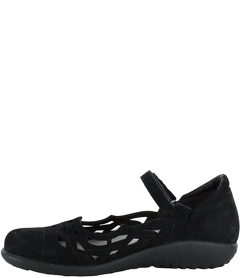 Naot Agathis Nubuck Suede Mary Jane Flats