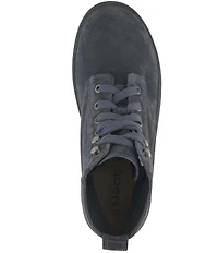 Naot Canoe Suede Lace Up Ankle Combat Booties