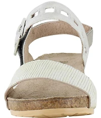 Naot Dynasty Wedge Slingback Sandals