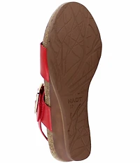 Naot Dynasty Wedge Slingback Sandals