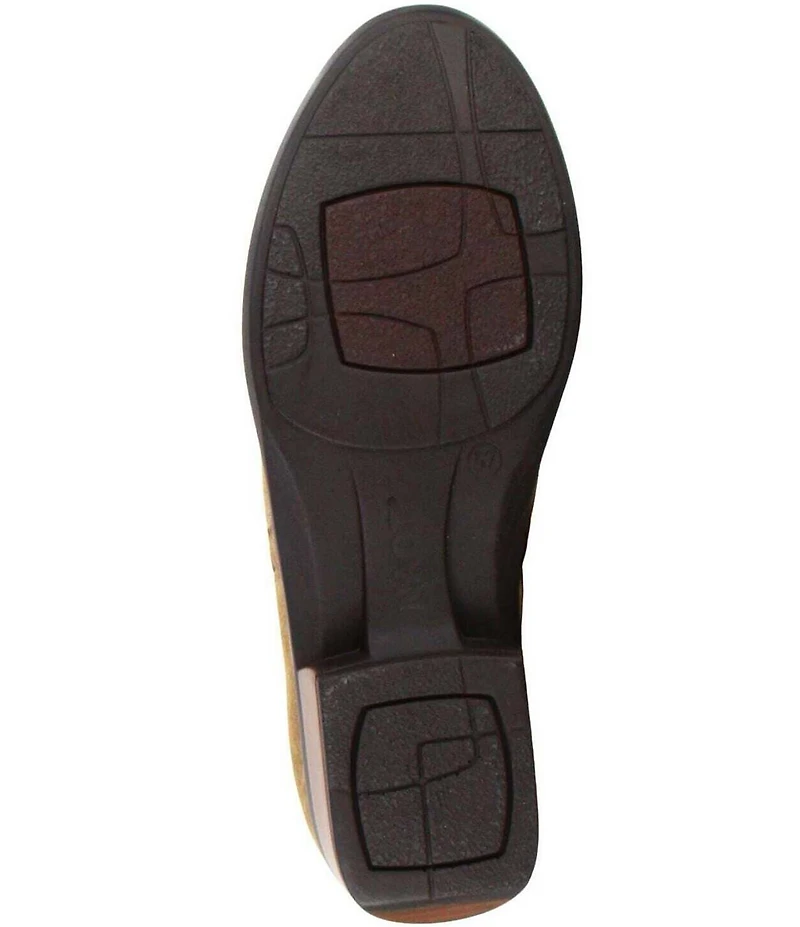 Naot Helm Suede Ankle Booties
