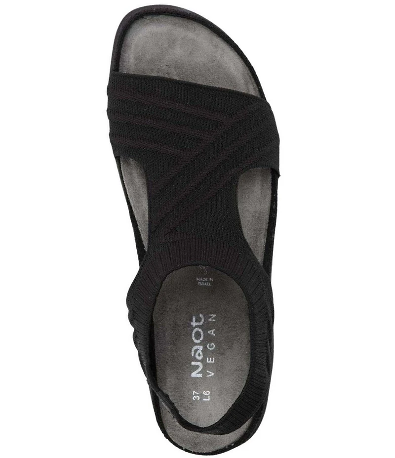 Naot Kawhia Stretch Knit Slingback Sandals