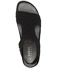 Naot Kawhia Stretch Knit Slingback Sandals