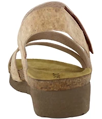 Naot Kayla Cork Banded Wedge Sandals