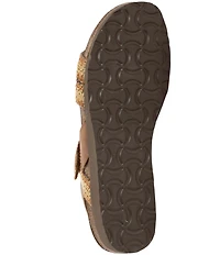 Naot Kayla Woven Raffia Banded Wedge Sandals