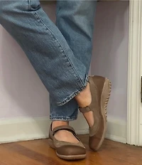 Naot Kirei Leather and Suede Mary Janes