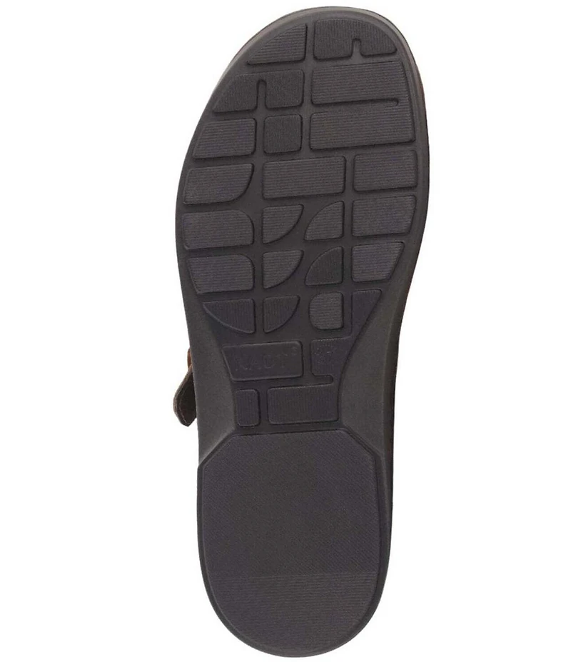 Naot Kolmer Suede Buckle Strap Hardware Ankle Booties