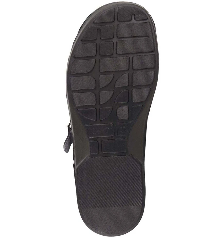 Naot Kolmer Suede Buckle Strap Hardware Ankle Booties