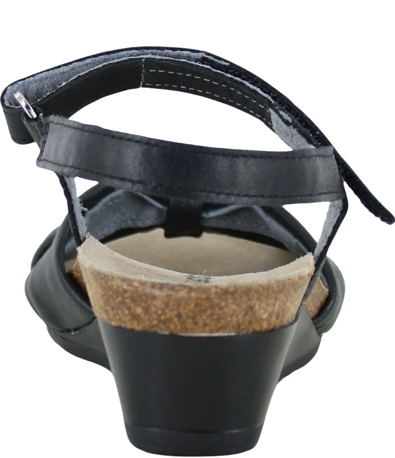 Naot Madame Leather Knotted Ankle Strap Sandals