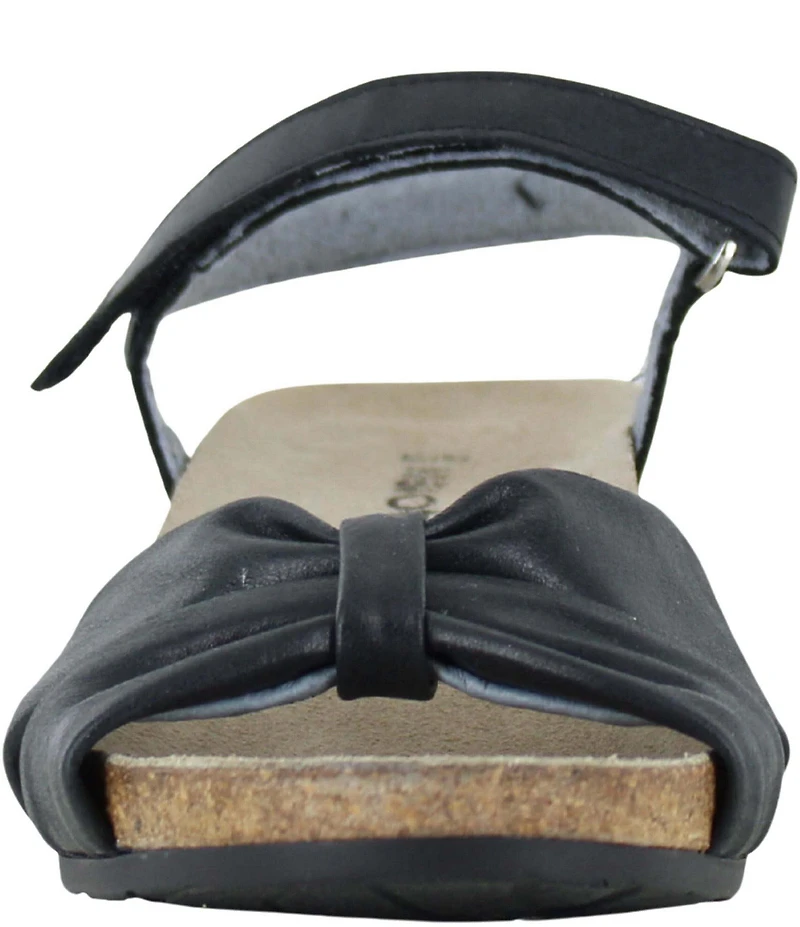 Naot Madame Leather Knotted Ankle Strap Sandals