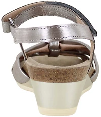 Naot Madame Leather Knotted Ankle Strap Sandals