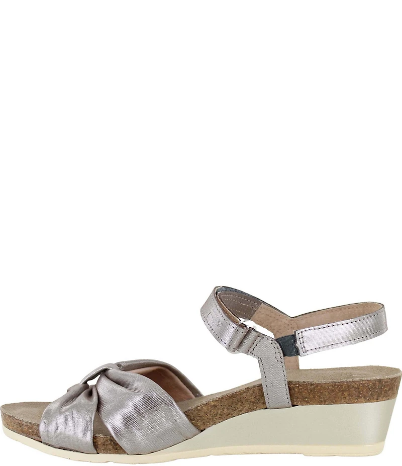 Naot Madame Leather Knotted Ankle Strap Sandals