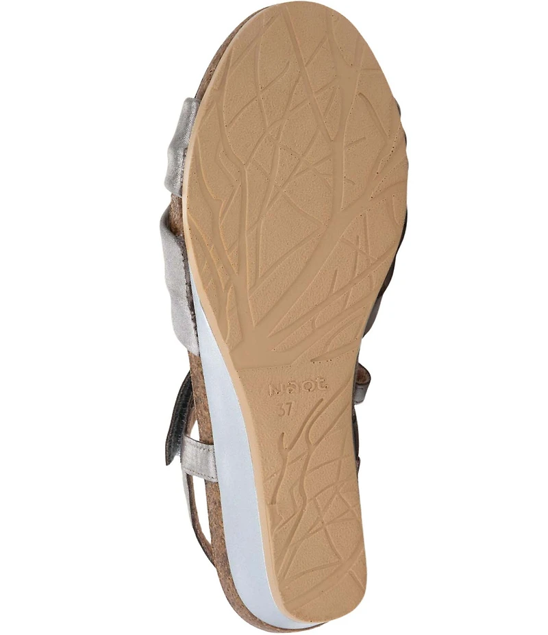 Naot Madame Leather Knotted Ankle Strap Sandals