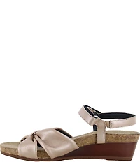 Naot Madame Leather Knotted Ankle Strap Sandals