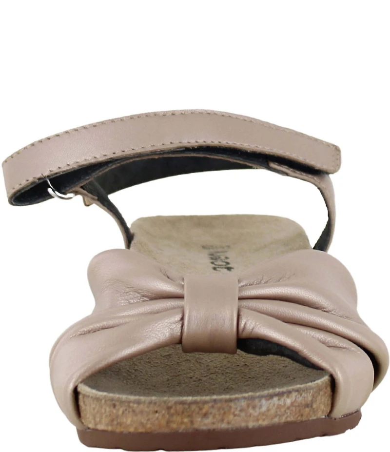 Naot Madame Leather Knotted Ankle Strap Sandals