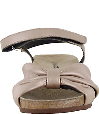 Naot Madame Leather Knotted Ankle Strap Sandals