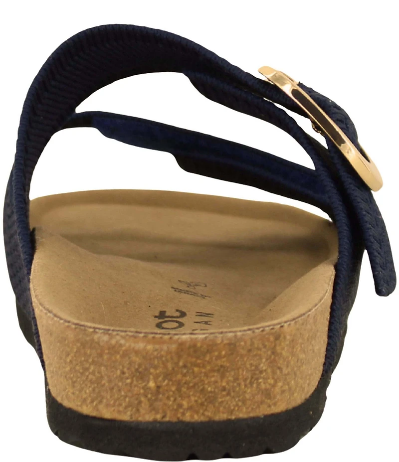 Naot Miami Double Banded Knitted Slide Sandals