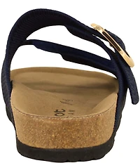 Naot Miami Double Banded Knitted Slide Sandals