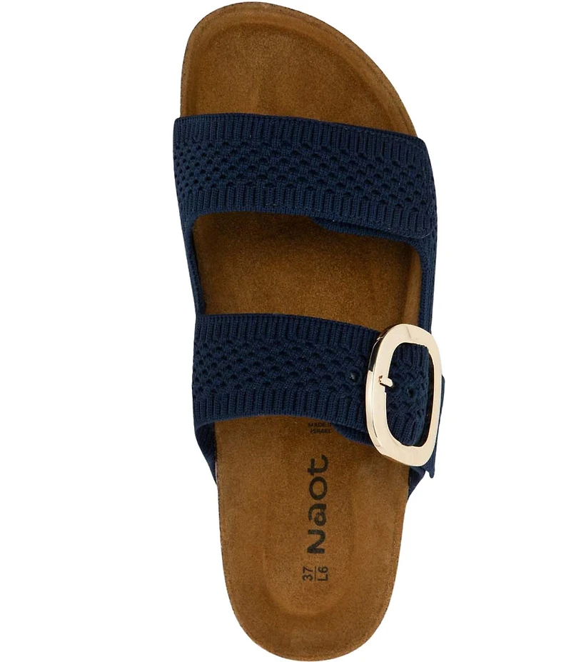 Naot Miami Double Banded Knitted Slide Sandals