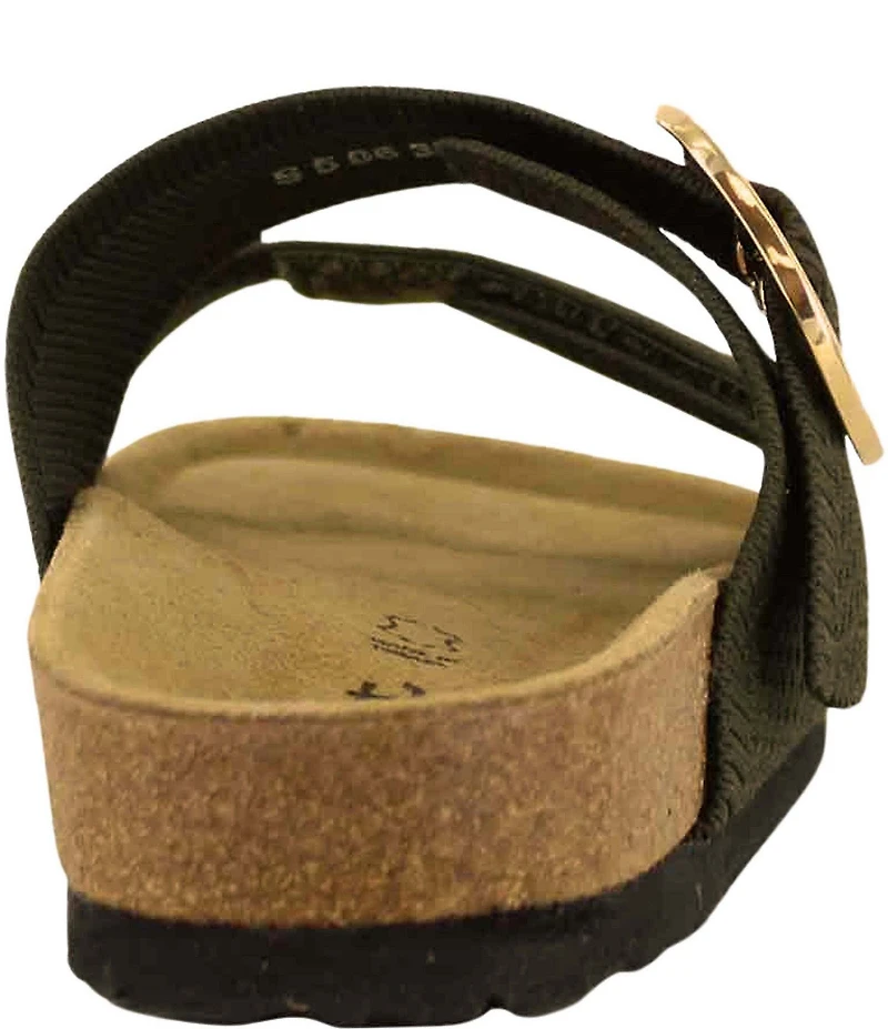 Naot Miami Double Banded Knitted Slide Sandals