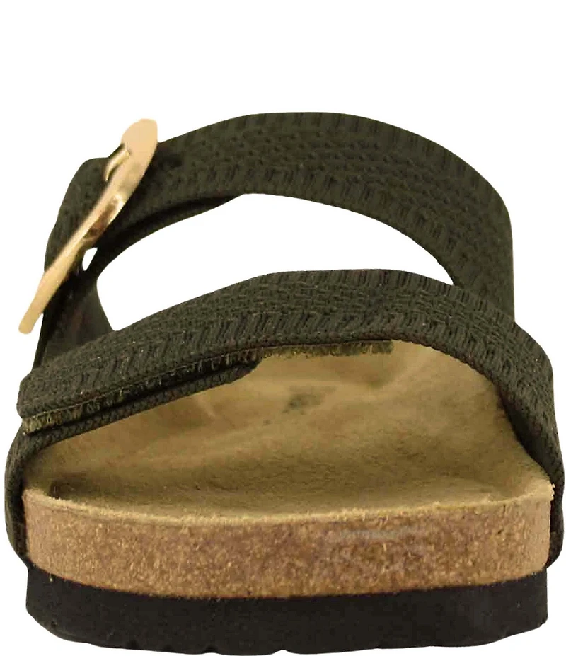 Naot Miami Double Banded Knitted Slide Sandals