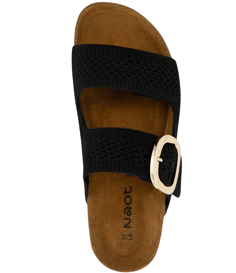 Naot Miami Double Banded Knitted Slide Sandals