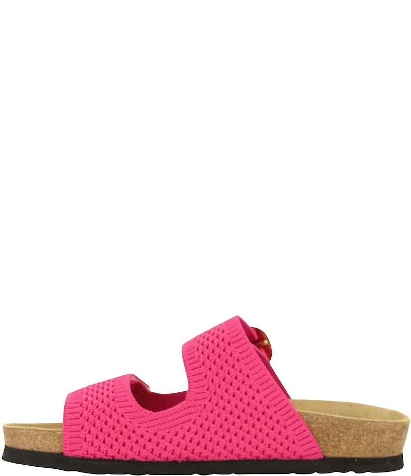 Naot Miami Double Banded Knitted Slide Sandals
