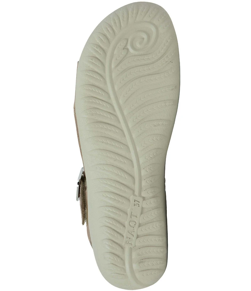 Naot Nagoya Nubuck Ankle Strap Sandals