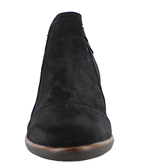 Naot Nefasi-Aura Nubuck Suede Brogue Detail Booties
