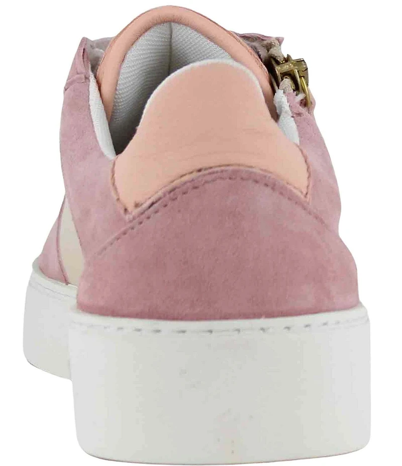 Naot Newbury Leather Suede Side Zip Sneakers