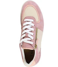 Naot Newbury Leather Suede Side Zip Sneakers