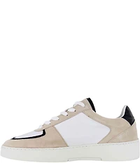 Naot Newbury Leather Suede Side Zip Sneakers
