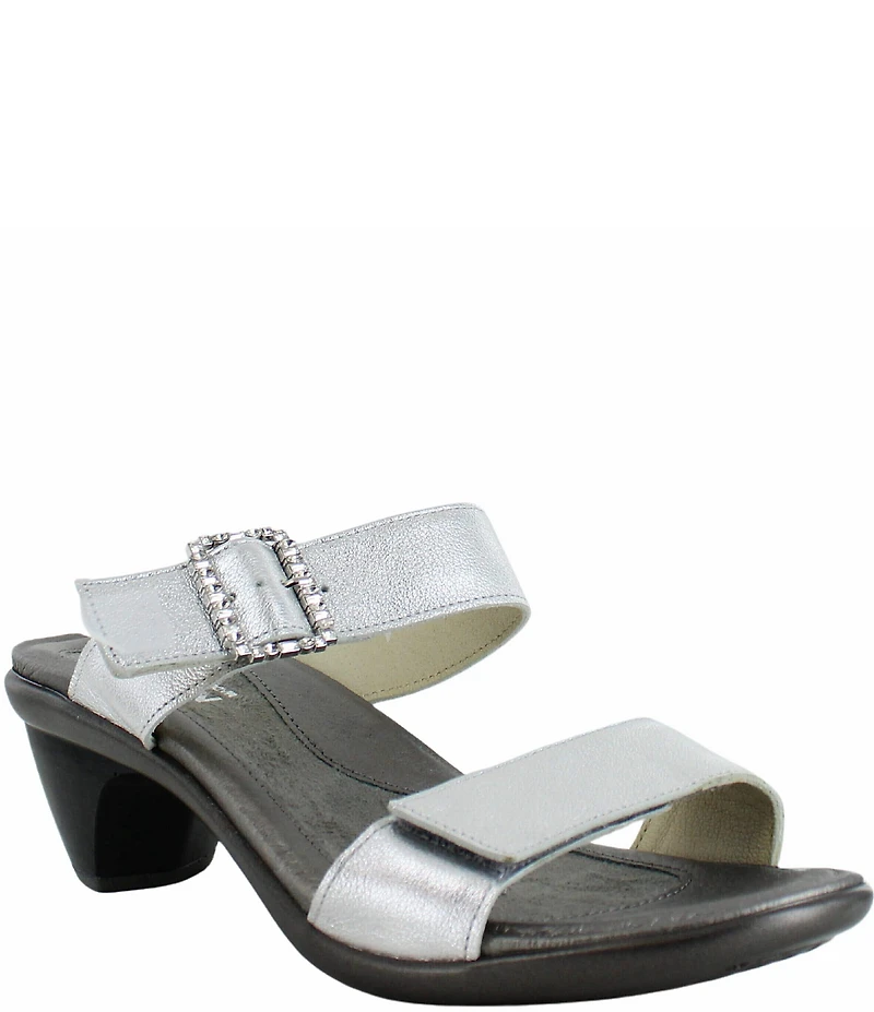 Naot Recent Buckle Banded Slide Sandals