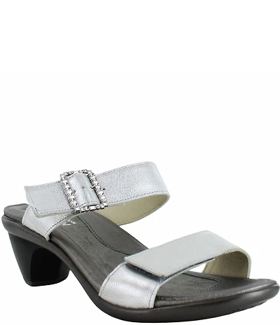 Naot Recent Buckle Banded Slide Sandals