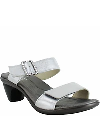 Naot Recent Buckle Banded Slide Sandals