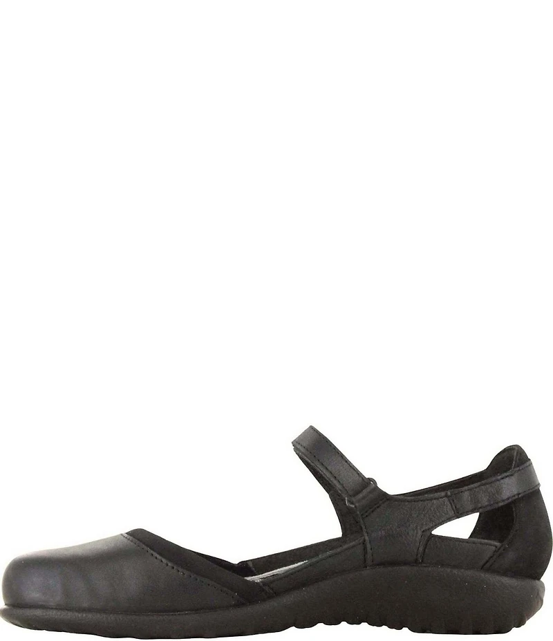 Naot Tekapo Shiny Leather Mary Jane Clogs