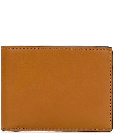 Nash Lorenzo Full-Grain Leather Double Bifold Wallet