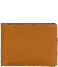 Nash Lorenzo Full-Grain Leather Double Bifold Wallet