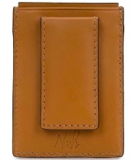 Nash Lorenzo Full-Grain Leather Magnetic Money Clip