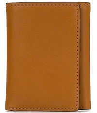 Nash Lorenzo Full-Grain Leather Trifold Wallet