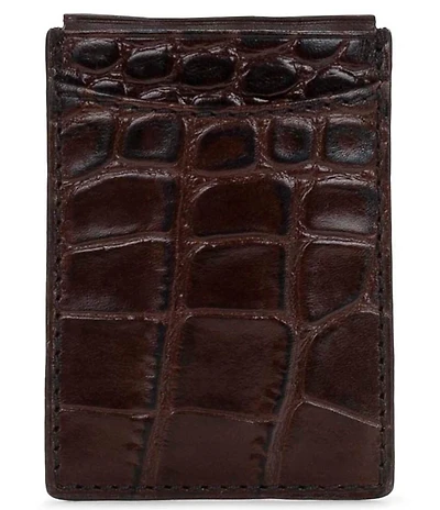Nash Moderna Full Grain Leather Magnetic Money Clip