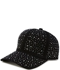 Natasha Accessories Allover Stone Baseball Cap