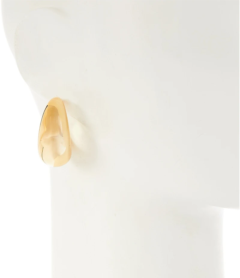 Natasha Accessories C Hoop Earring Set